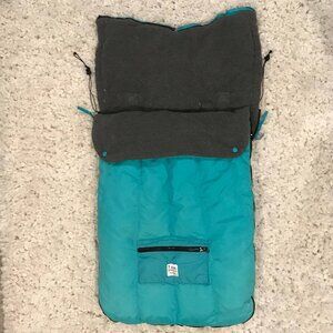 7 AM Enfant Le Sac Igloo Stroller Blanket Teal LS15 - Large 18m-3T